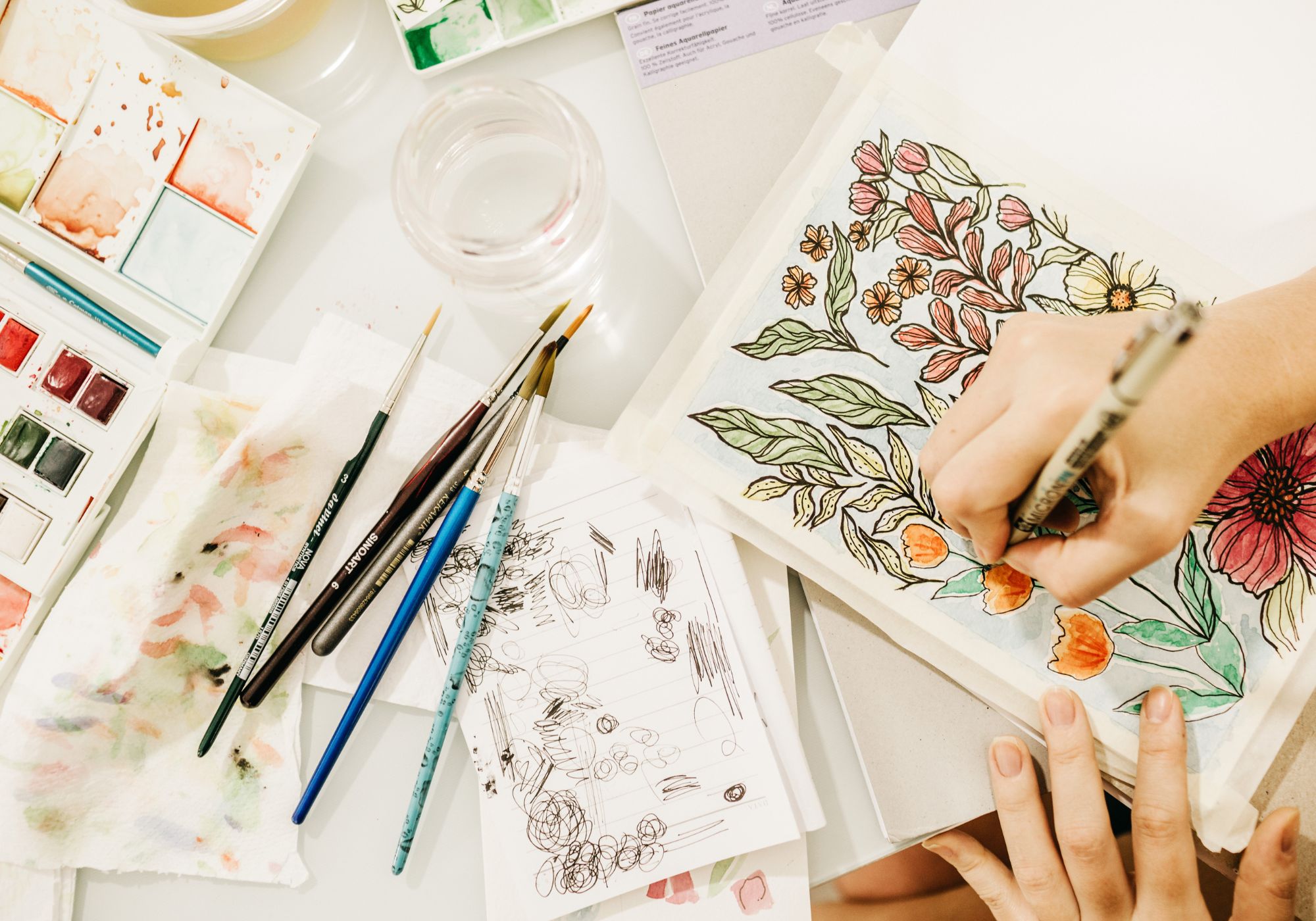 Рисование как способ заработка- бизнес-идеи для женщин | Впервые мама